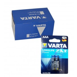 بسته 10 تایی باتری نیم قلمیALKALINE Varta مدل MN2400 1.5V(کارتی 2 تایی)
