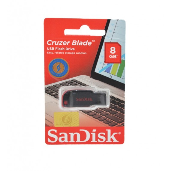 فلش SanDisk مدل 8GB Cruzer Blade