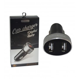 شارژر فندکی 2 پورت Treqa مدل 2.4 آمپر CC-312