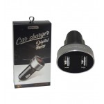 شارژر فندکی 2 پورت Treqa مدل 2.4 آمپر CC-312