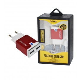 شارژر USB دو پورت ریمکس (Remax) مدل RX-D12