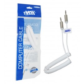 کابل 1 به 1 صدا (AUX) فنری طول 1.5 متر xVOX کد 101