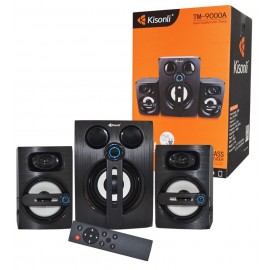 اسپیکر 3 تکه بلوتوثی رم و فلش خور Kisonli مدل TM-9000A