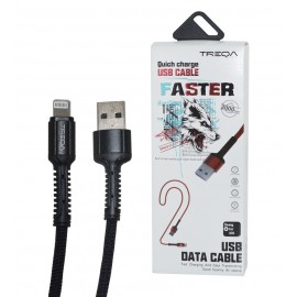 کابل آیفون اورجینال Treqa طول 2 متر مدل CA-8562