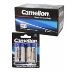 بسته 6 تایی باتری سایز بزرگ Camelion مدل Super Heavy Duty کارتی