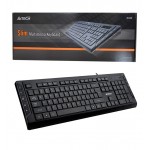کیبورد مولتی مدیا اسلیم A4TECH مدل KD-600