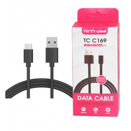 کابل تایپ سی (Type-C) تسکو (TSCO) طول 1 متر مدل TC C169