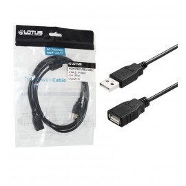 کابل افزایش طول 2.0 USB لوتوس (LOTUS) طول 1.5 متر