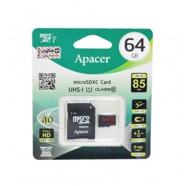 رم موبایل اپیسر (APACER) مدل 64GB 85MB/S Class10 خشاب دار