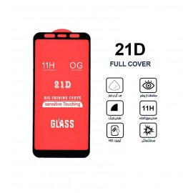 گلس 21D مناسب SAMSUNG J8 / A750/J4 PLUS/J6 PLUS/A7 2018/A6 PLUS