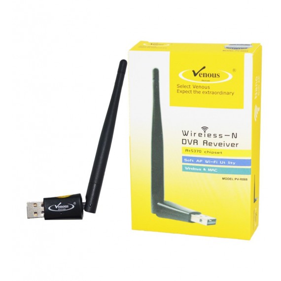 دانگل Wifi شبکه USB مدل Venous Pv-T888 آنتن بلند