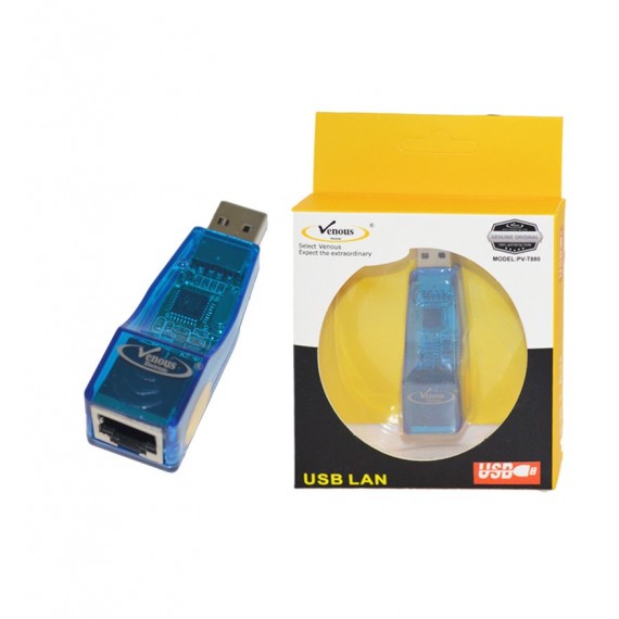 تبدیل USB به LAN شبکه Venous RJ45 مدل PV-T880