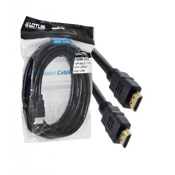 کابل HDMI طول 1.5 متر Lotus مدل 19P Male