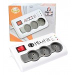 محافظ برق امگا (Omega) مدل 3 خانه 3 متری P3100 بدون ارت - استاندارد