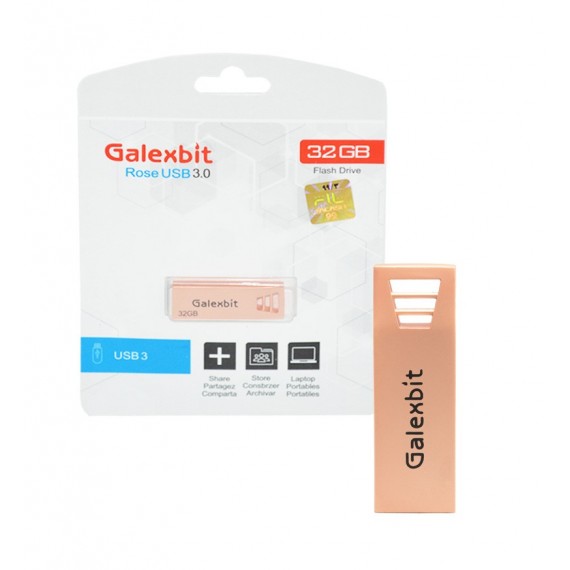 فلش GalexBit مدل 16GB Rose USB3.0