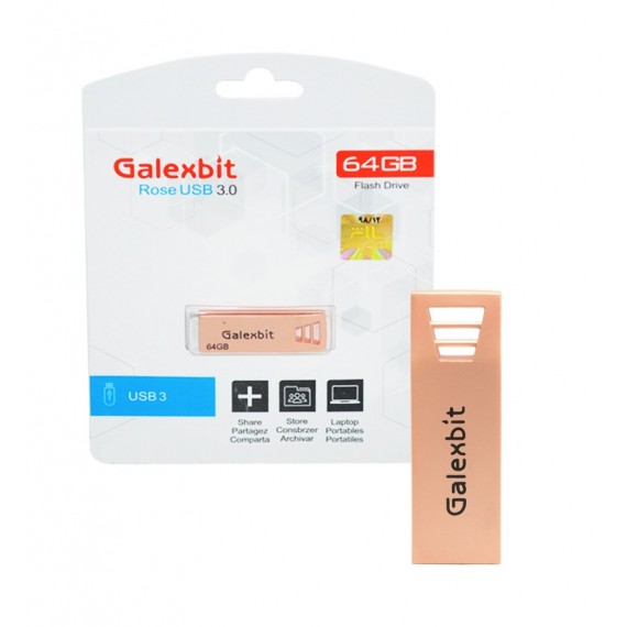 فلش GalexBit مدل 32GB Rose USB3.0