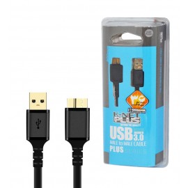 کابل هارد اکسترنال USB 3.0 طول 0.6 متر Knet Plus مدل KP-C4016