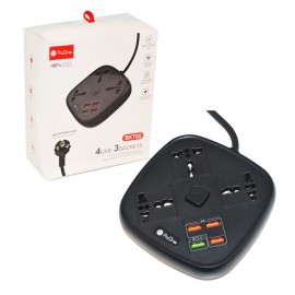 رابط برق 3 خانه پرووان (ProOne) و 4 پورت USB مدل SKT02