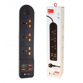 رابط برق 3 خانه پرووان (ProOne) و 4 پورت USB مدل SKT01
