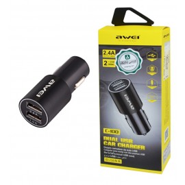 شارژر فندکی 2 پورت awei مدل C-100