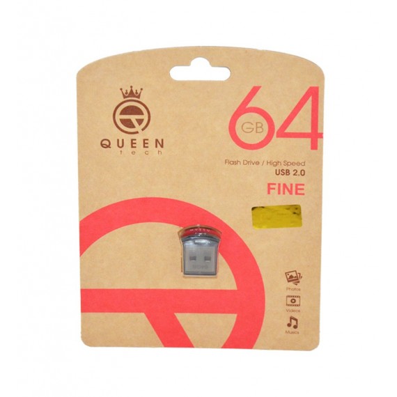 فلش Queen Tech مدل 64GB FINE