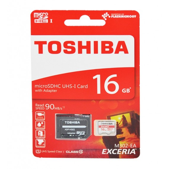 رم موبایل Toshiba مدل 16GB M302-EA 90MB/S خشاب دار