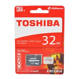 رم موبایل Toshiba مدل 32GB M302-EA 90MB/S خشاب دار