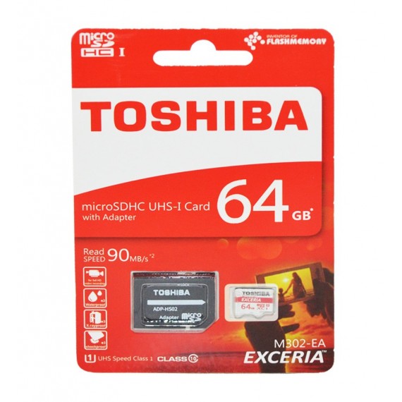 رم موبایل Toshiba مدل 64GB M302-EA 90MB/S خشاب دار