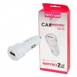 شارژر فندکی تک پورت + کابل اندروید تسکو (TSCO) مدل TCG 32