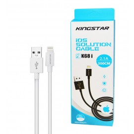 کابل آیفون طول 2 متر KingStar مدل K68 i