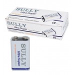 بسته 10 عددی باتری کتابی Sully مدل Ultra Super 6F22/S 9V