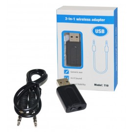 گیرنده و فرستنده صدا بلوتوث 2 در 1 مدل T10