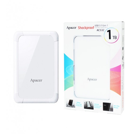 هارد اکسترنال Apacer مدل 1TB AC532 USB3.1