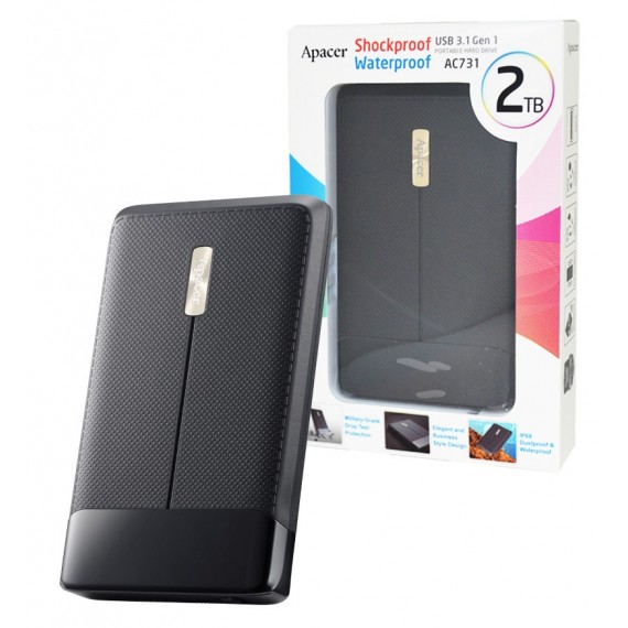 هارد اکسترنال Apacer مدل 2TB AC731 USB3.1