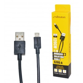 کابل اندروید طول 1.2 متر Sibraton مدل S205 A