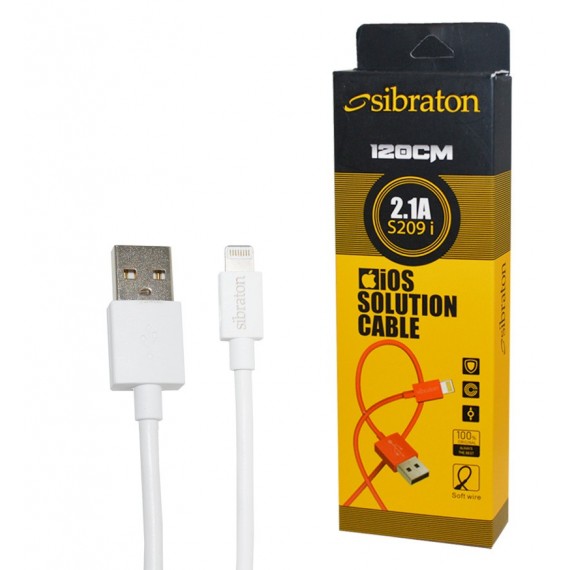 کابل آیفون طول 1.2 متر Sibraton مدل S209 i