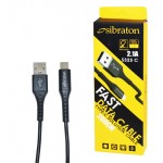 کابل Type-c طول 2 متر Sibraton مدل S325 C