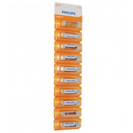 باتری قلمی Philips Long Life کارتی (10 تایی)R6L10S