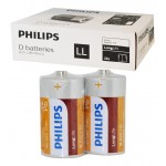بسته 12 عددی باتری سایز بزرگ Philips Long Life شیرینگ