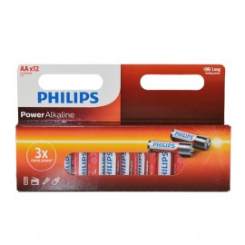 باتری قلمی Philips Power Alkaline جعبه 12 عددیLR6P12B