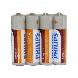 باتری قلمی Philips Long Life شیرینگ 4 تاییR6L60T