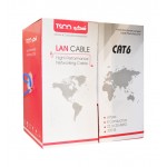 کابل شبکه CAT6 FTP طول 305 متر TSCO