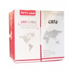کابل شبکه CAT6 FTP طول 305 متر TSCO