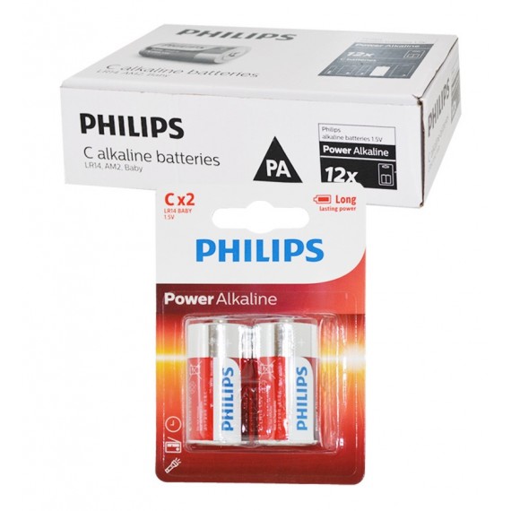 بسته 15 عددی باتری قلمی Philips Long Life شیرینگ 4 تایی