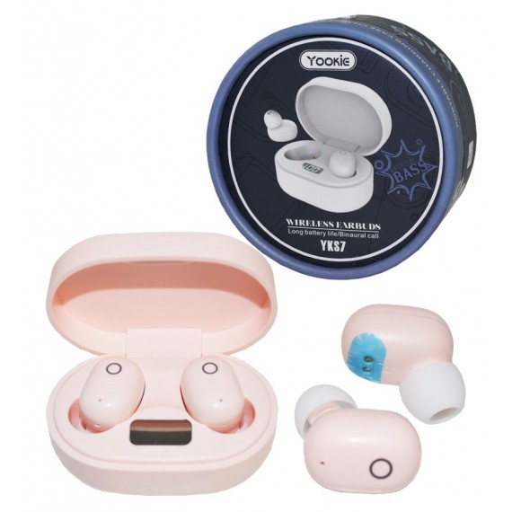 Ø®Ø±ÙŠØ¯ Ù‡Ù†Ø¯Ø²ÙØ±ÛŒ Ø¨Ù„ÙˆØªÙˆØ« Yookie Ù…Ø¯Ù„ Yks7 Airpods