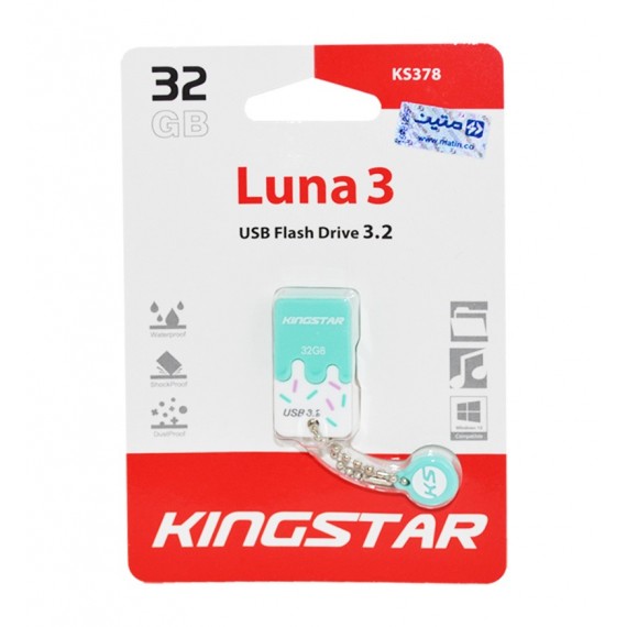 فلش Kingstar مدل 32GB Luna3 USB 3.2 KS378
