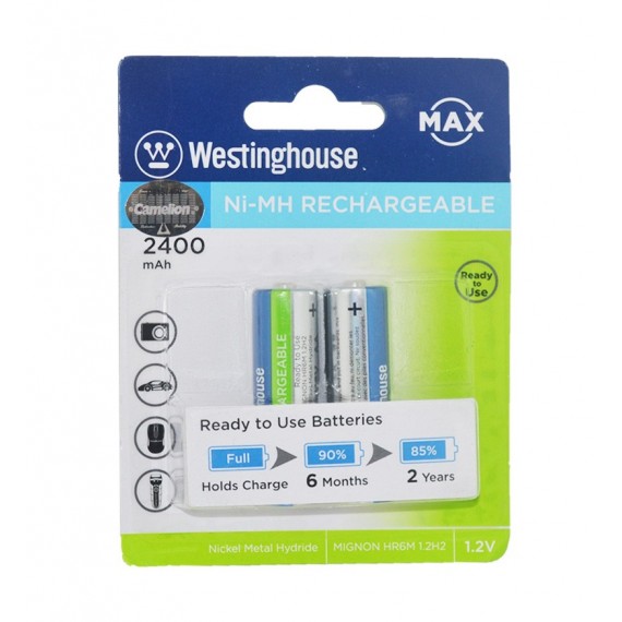 باتری قلمی شارژی Westinghouse مدل MAX 2400mAh