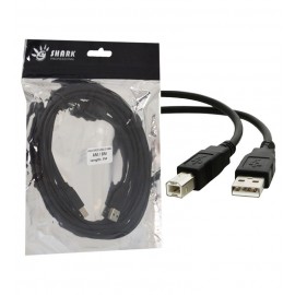 کابل پرینتر USB2.0 طول 3 متر Shark