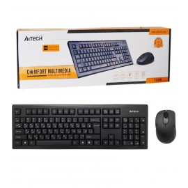 کیبورد و موس بی سیم ای فور تک (A4TECH) مدل 7100N