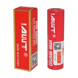 باتری لیتیومی IAUUT مدل IMR 18650 3000mAh 40A